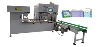 เครื่องบรรจุภัณฑ์แผ่นรองใต้ท้องกึ่งอัตโนมัติ